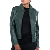 Women’s Classic Polo Collar Jacket